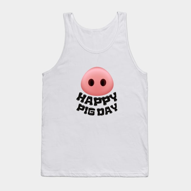 National Pig Day Tank Top by Unique Treats Designs